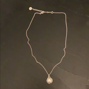 Silver and pearl necklace by RockHill